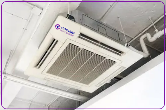 Cassette AC Installation (Ceiling-Mounted Units)